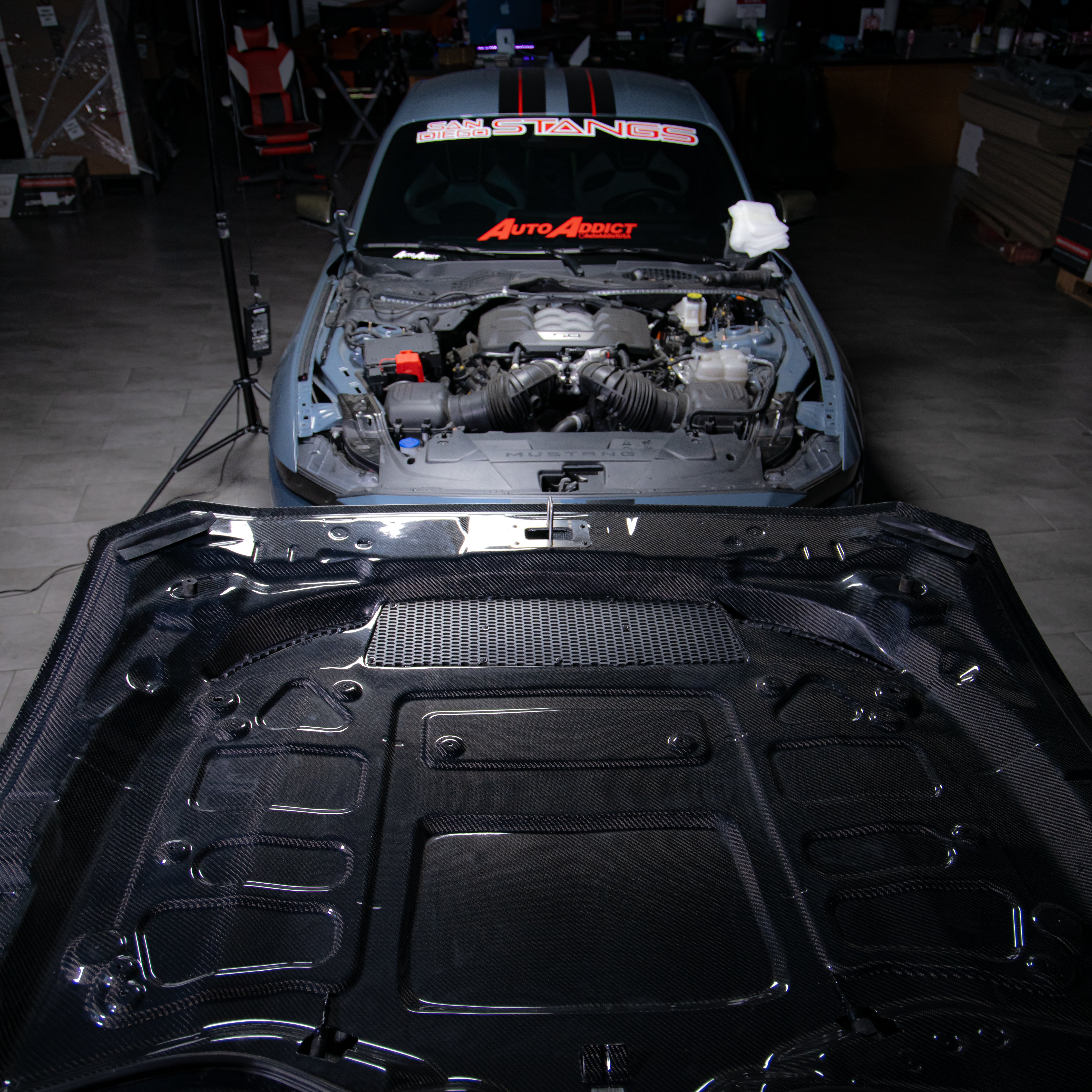 2024+ Ford Mustang S650 Type-LM Carbon Fiber Hood