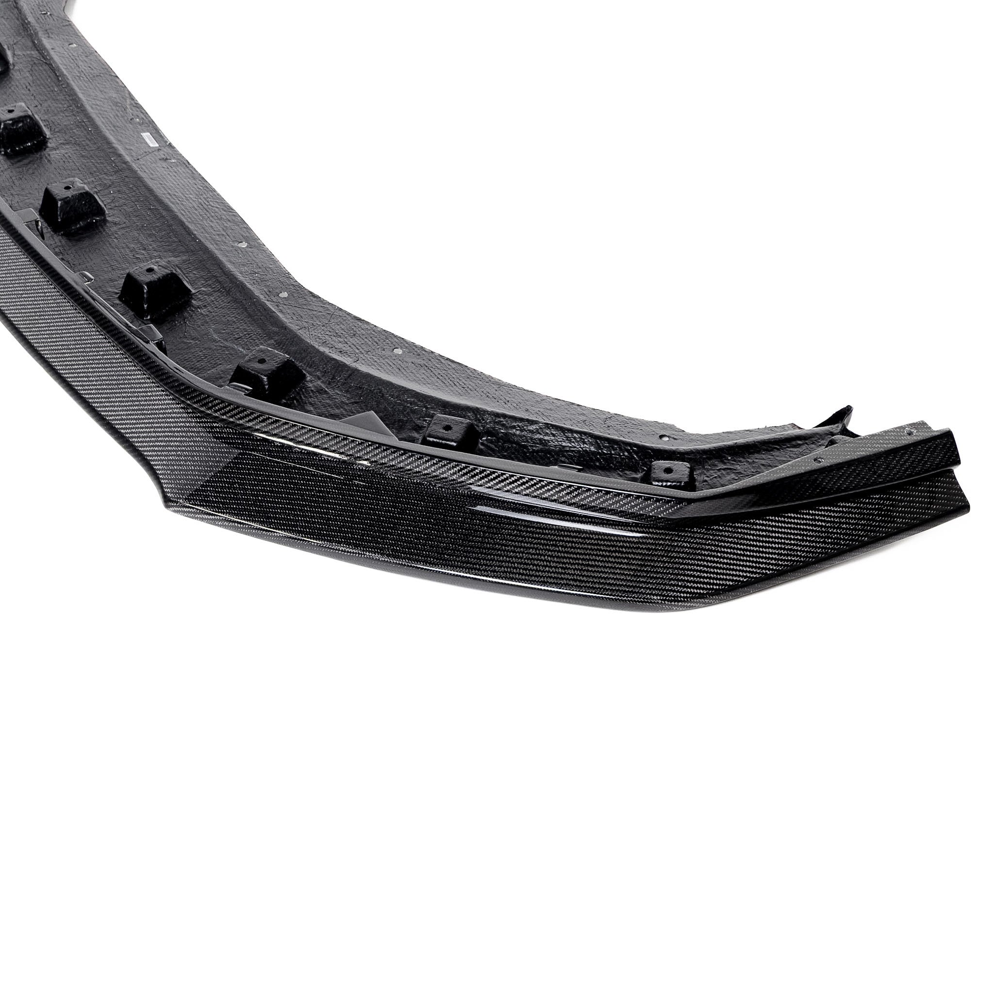 2024-2026 Mustang Dark Horse S650 Type-OE Carbon Fiber Double Sided Lower Chin Splitter