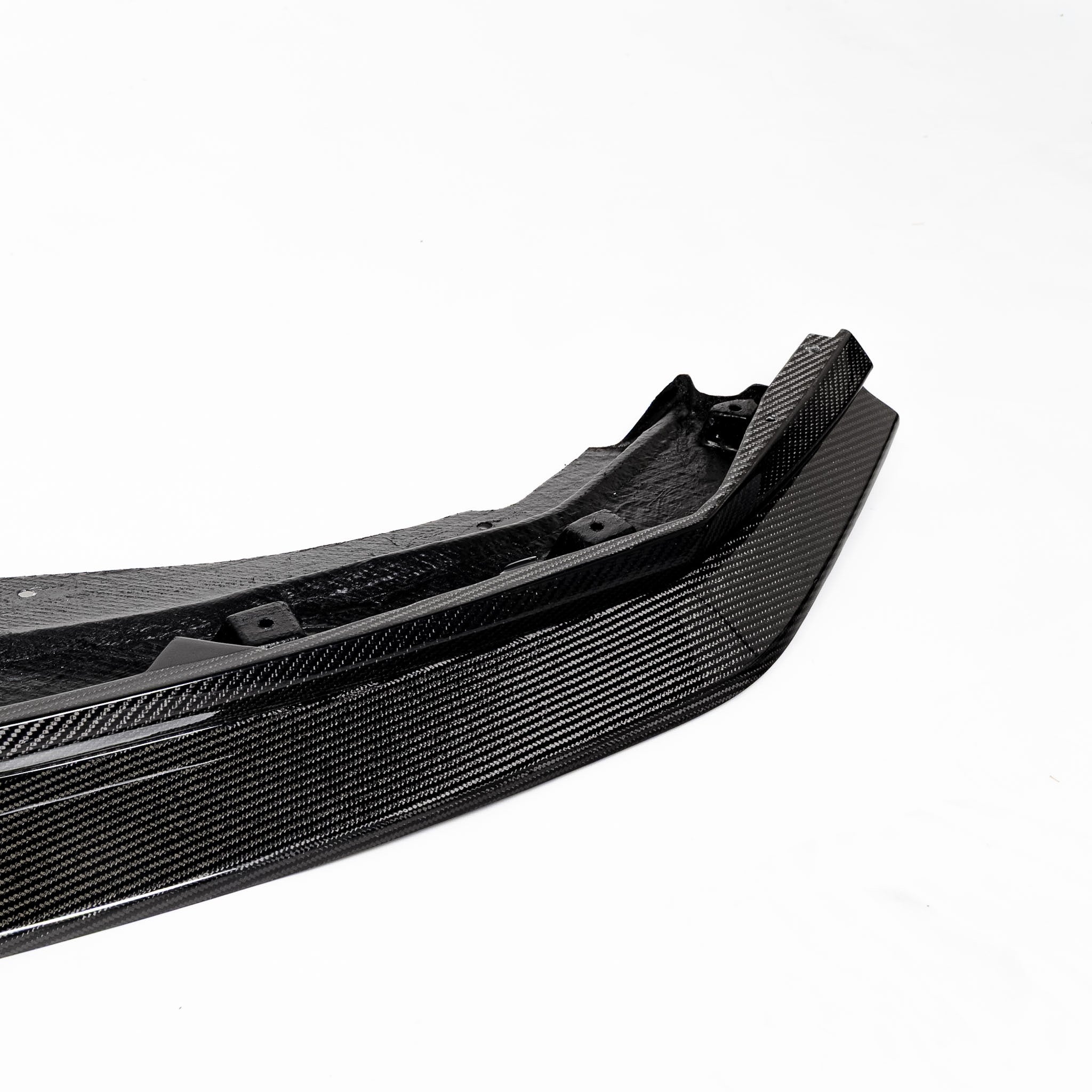 2024-2026 Mustang Dark Horse S650 Type-OE Carbon Fiber Double Sided Lower Chin Splitter