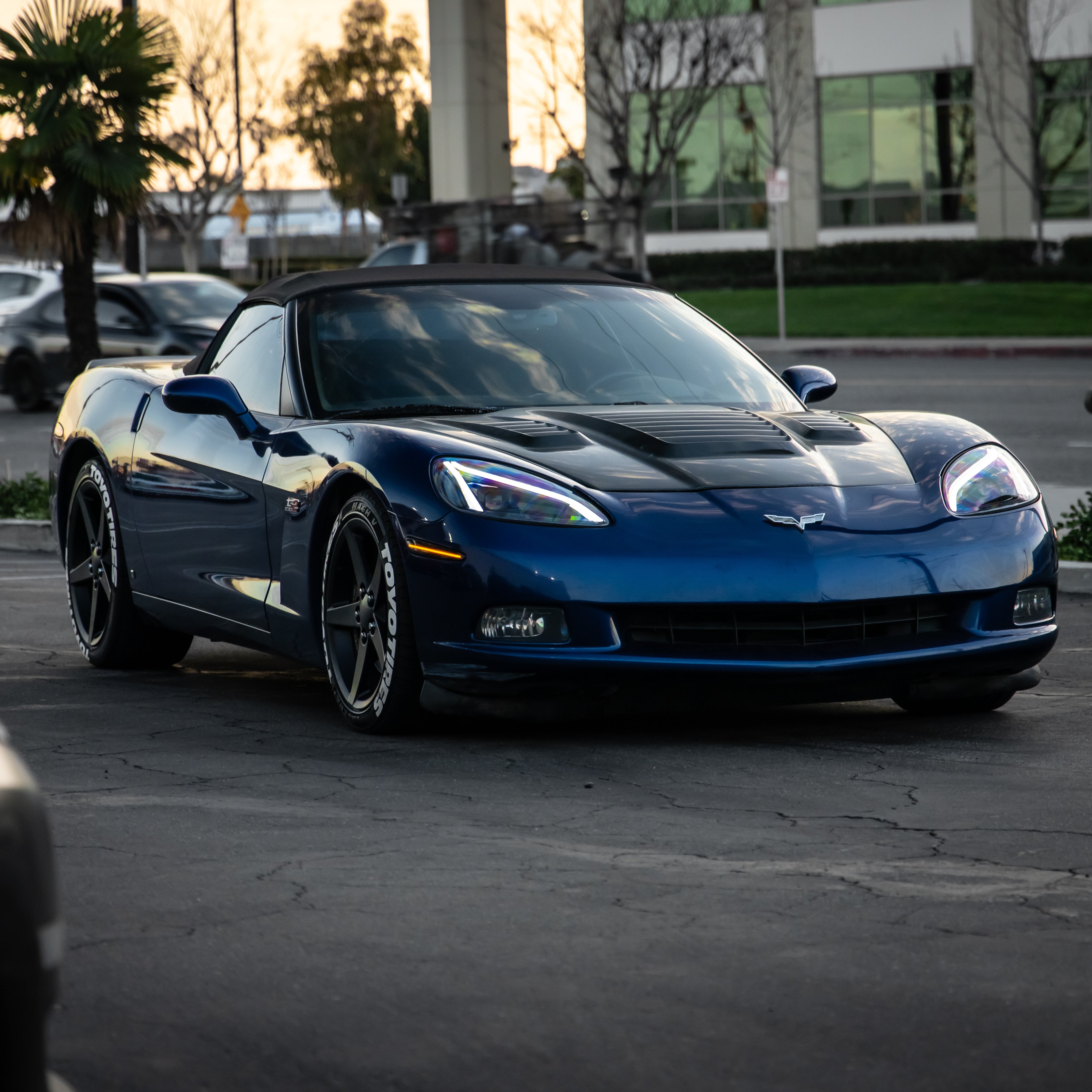 2005-2013 Chevrolet Corvette C6 LED Side Marker Smoked