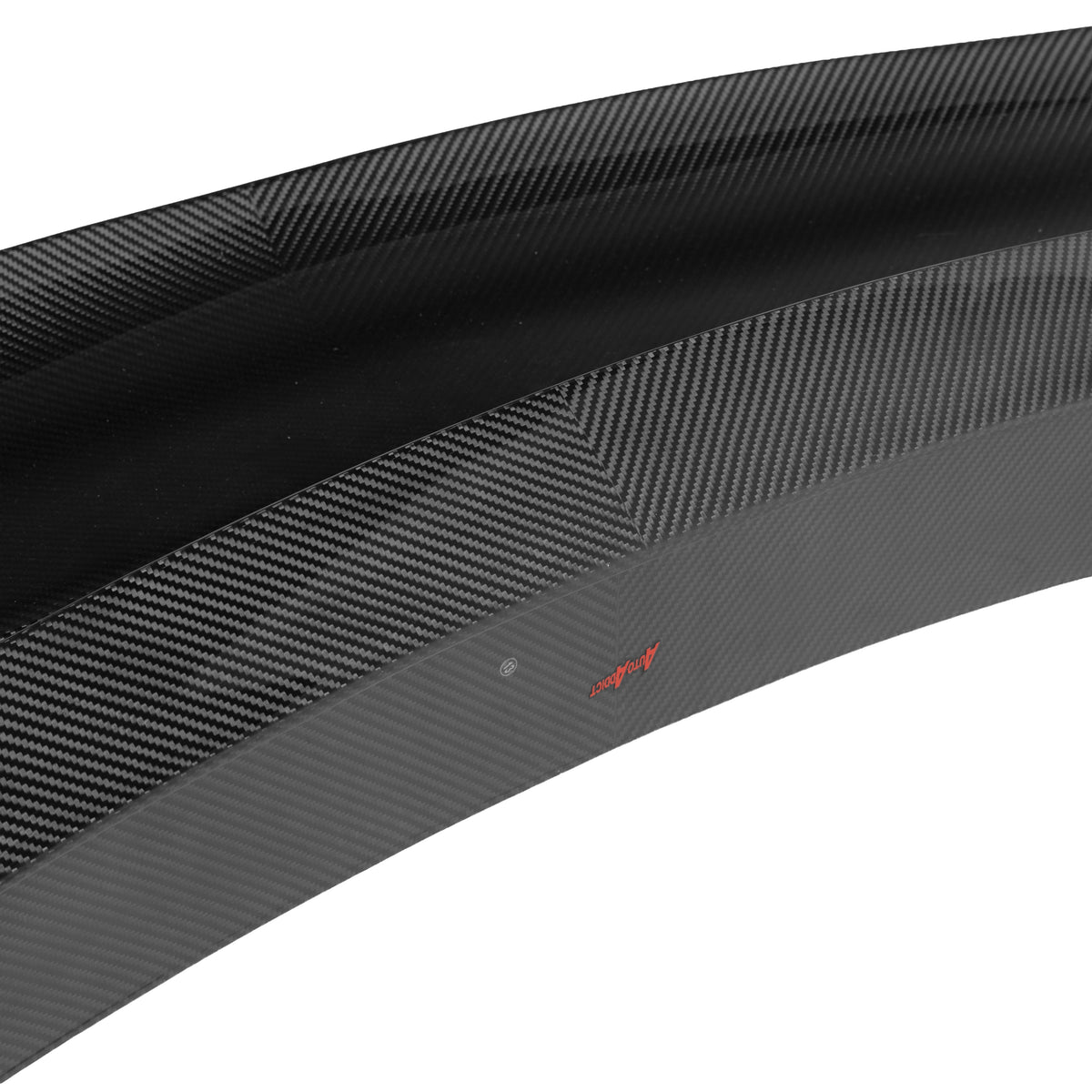 2024–2026 Mustang S650 Heritage SC™ V-Shaped Dry Gloss Carbon Fiber Rear Wing W/ Ducktail-Style Decklid