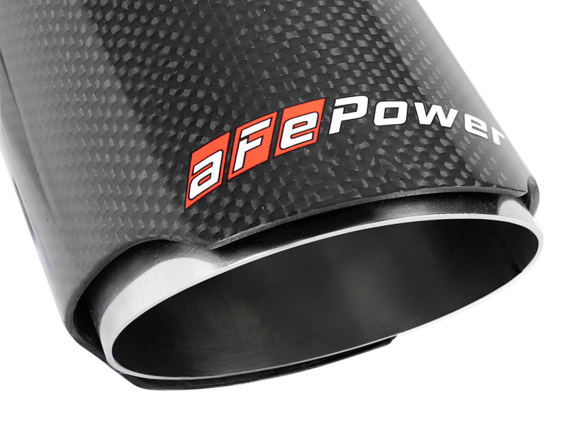 afe MACH Force-Xp Universal Exhaust Tip 2-1/2 IN Inlet x 3-1/2 IN Outlet X 7 IN L