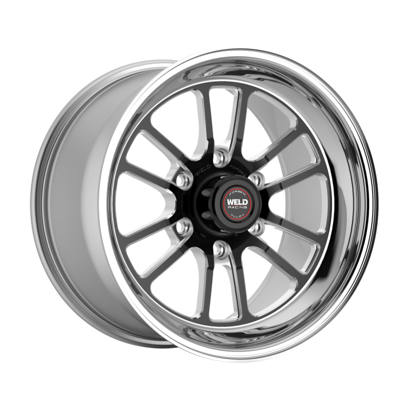 Weld S70 HD 20x10 / 6x135 / 6.9 BS / 3.54 HB - Black Center - Polished Shell - Non-BL Wheel
