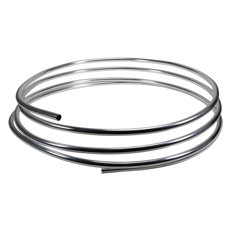 DeatschWerks 6AN Aluminum Hard Tubing 20ft Anondized Clear