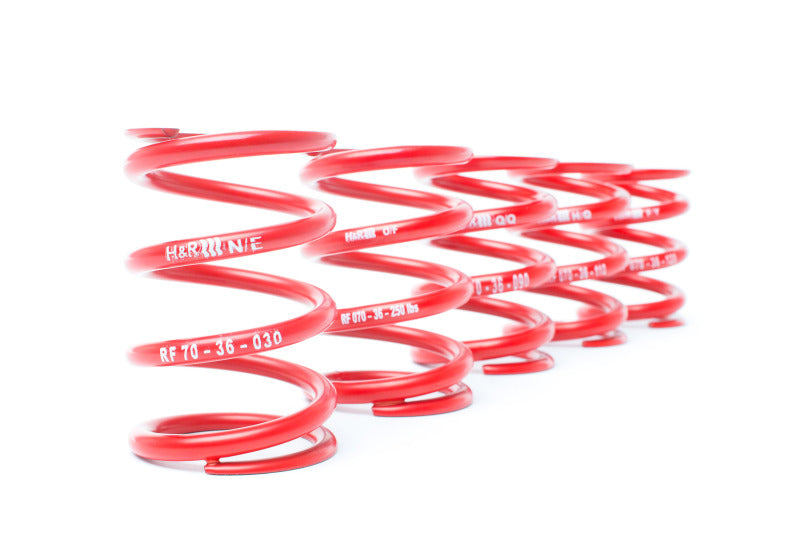 H&R 36mm ID Single Race Spring - 3.35in Length - 229lbs/in Spring Rate - 459lbs Block Load