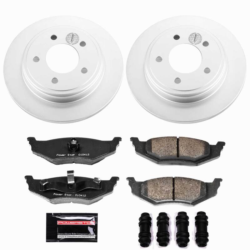 Power Stop 99-04 Chrysler 300M Rear Z23 Coated Brake Kit