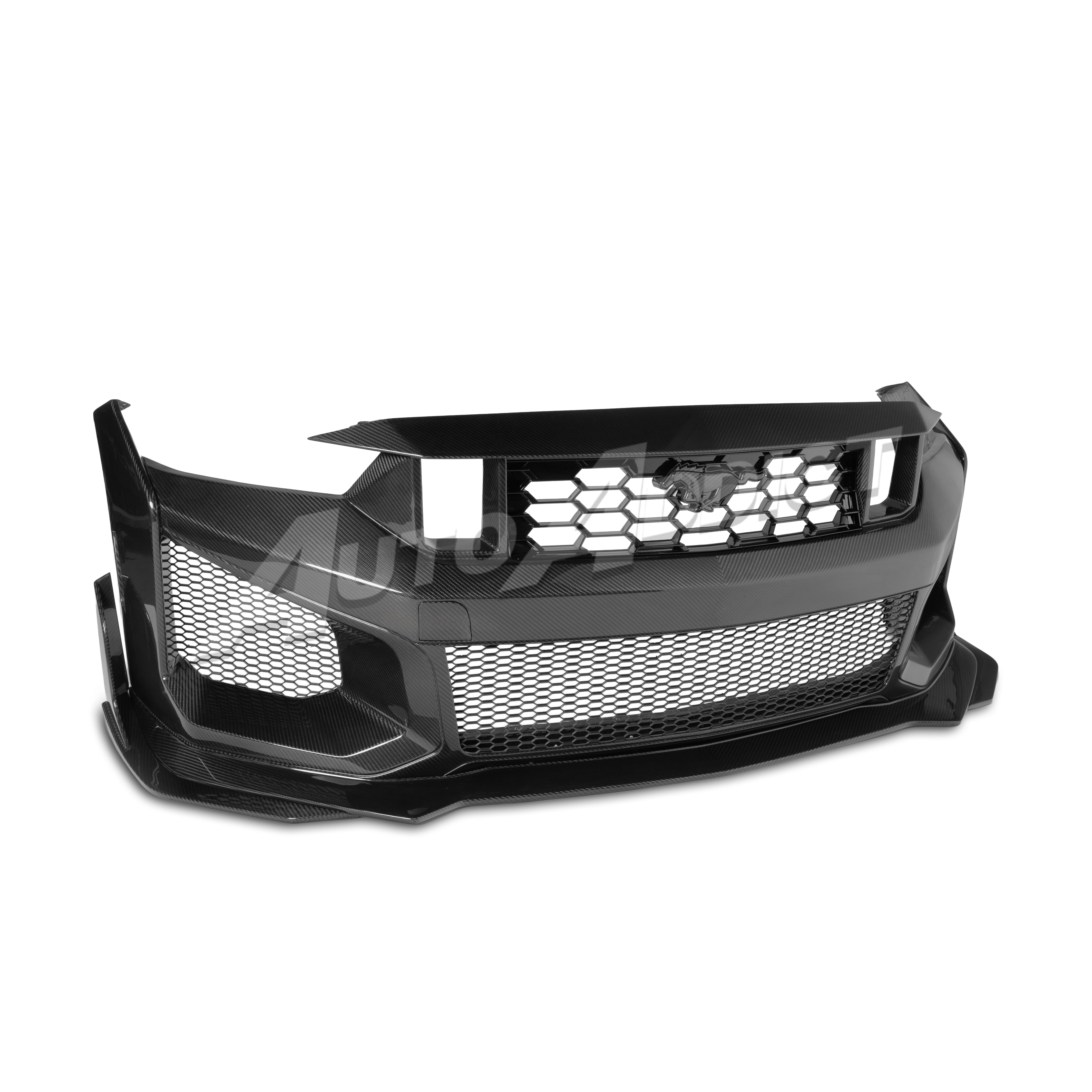 2024–2026 Mustang S650 Heritage SC™ V-Shaped Dry Gloss Carbon Fiber Track Package Program Bundle