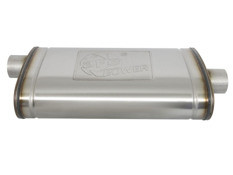 afe MACH Force-Xp Muffler 3 IN ID Center/Offset x 11 IN W x 5 IN H x 22 IN L - Oval Body
