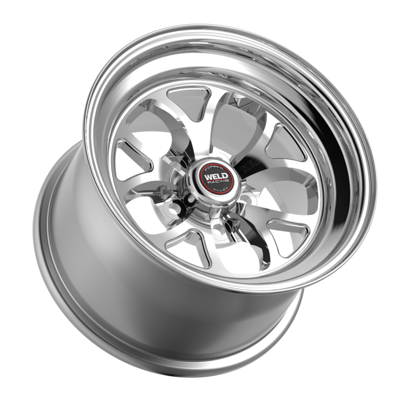 Weld S76 15x9 / 5x120 / 6.5 BS / 3.18 HB - Polished Center - Polished Shell - Non-BL Wheel
