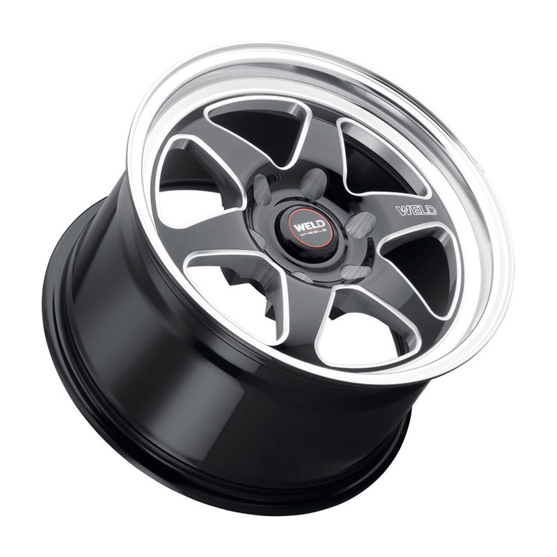 Weld S106 20x9.5 Ventura 6 6x139.7 ET06 BS5.50 Gloss BLK MIL DIA 106.1