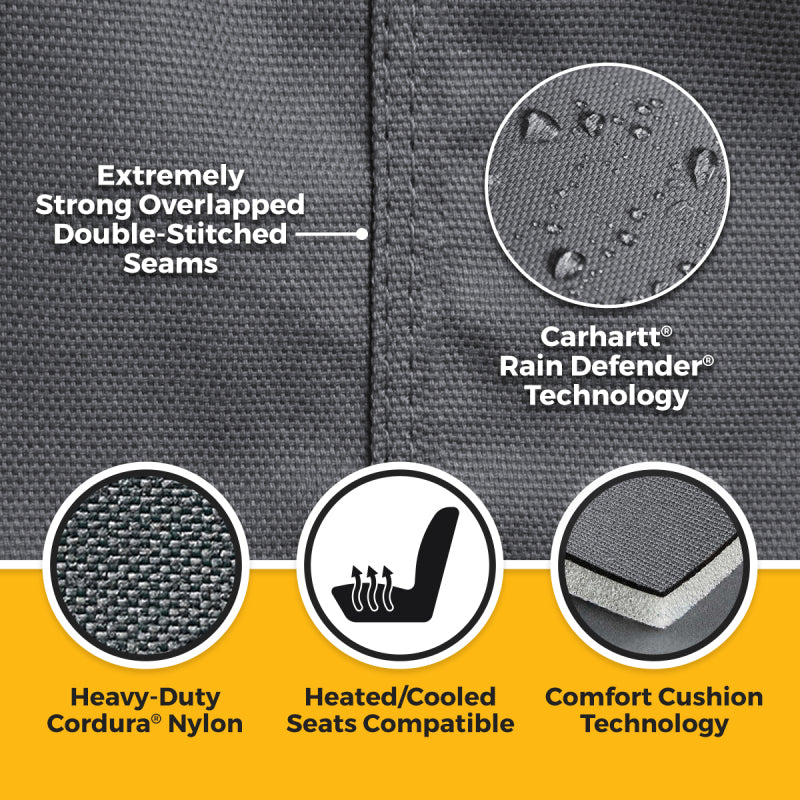 Covercraft 19-25 Chevrolet Silverado Carhartt Super Dux Precision Fit Second Row Seat Covers