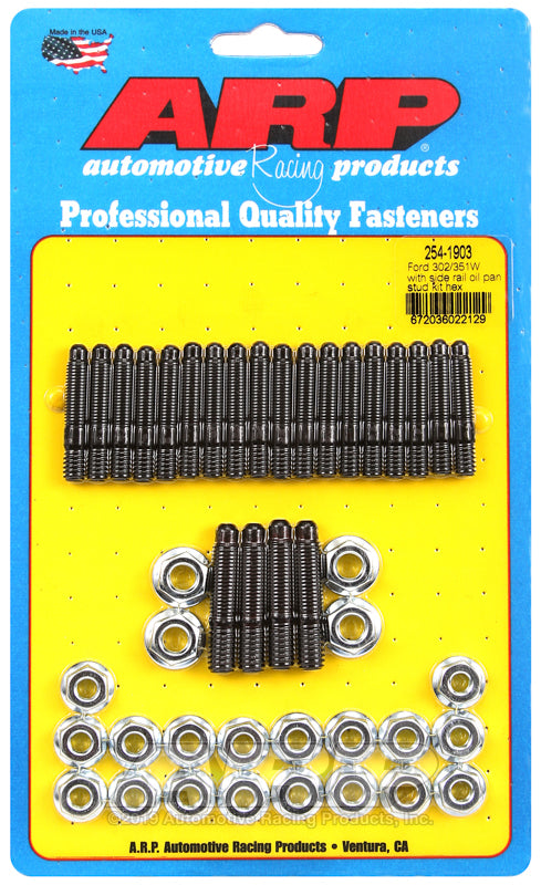 ARP Ford 302-351W Hex Oil Pan w/ Side Rail