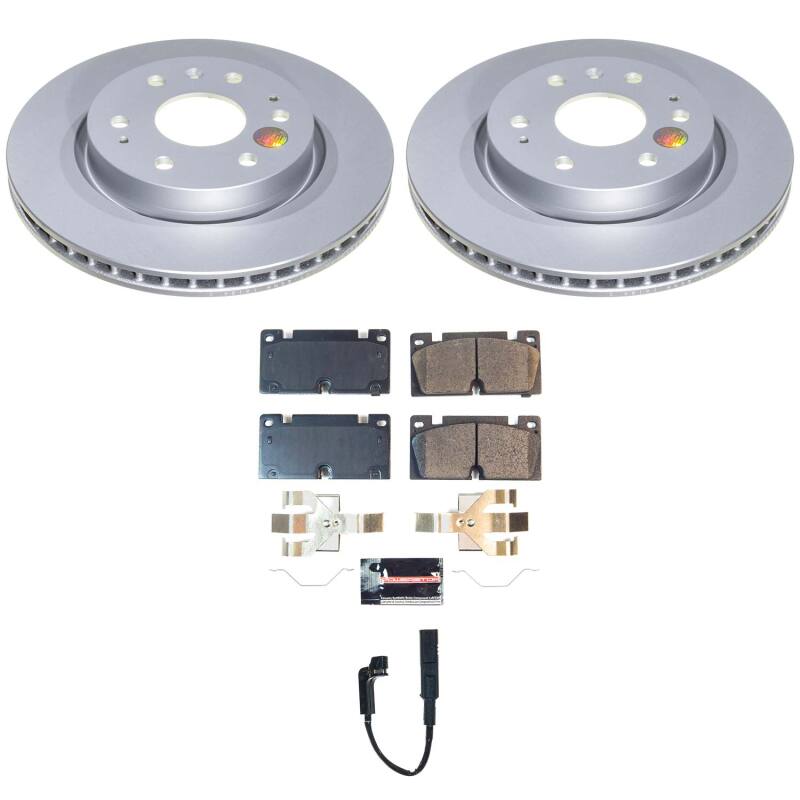 Power Stop 23-25 Chevrolet Colorado Front Z23 Coated Brake Kit