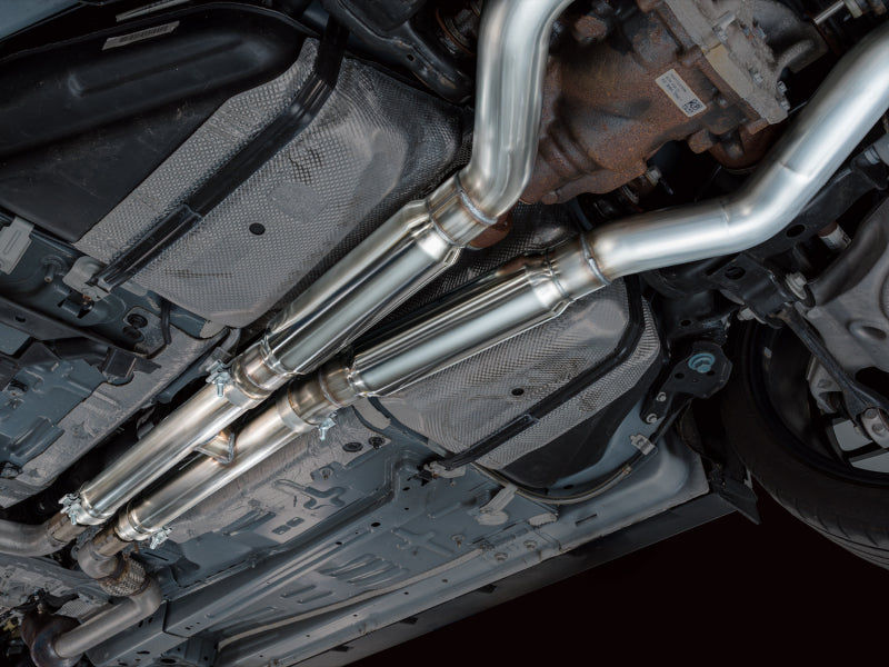 AWE 18-23 S550 Mustang GT SwitchPath Exhaust - Diamond Black Tips