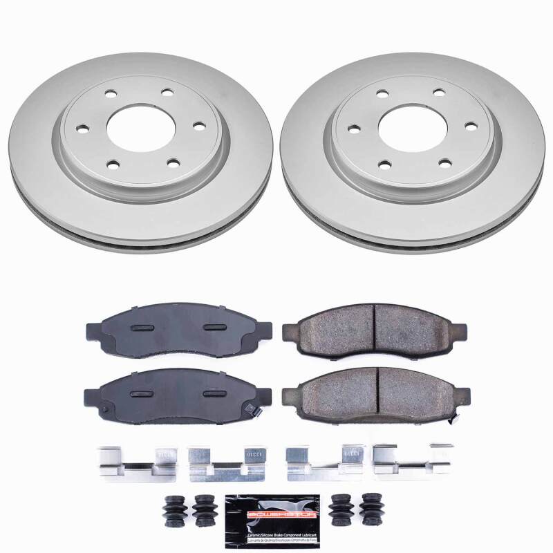Power Stop 05-07 Infiniti QX56 Front Z23 Coated Brake Kit