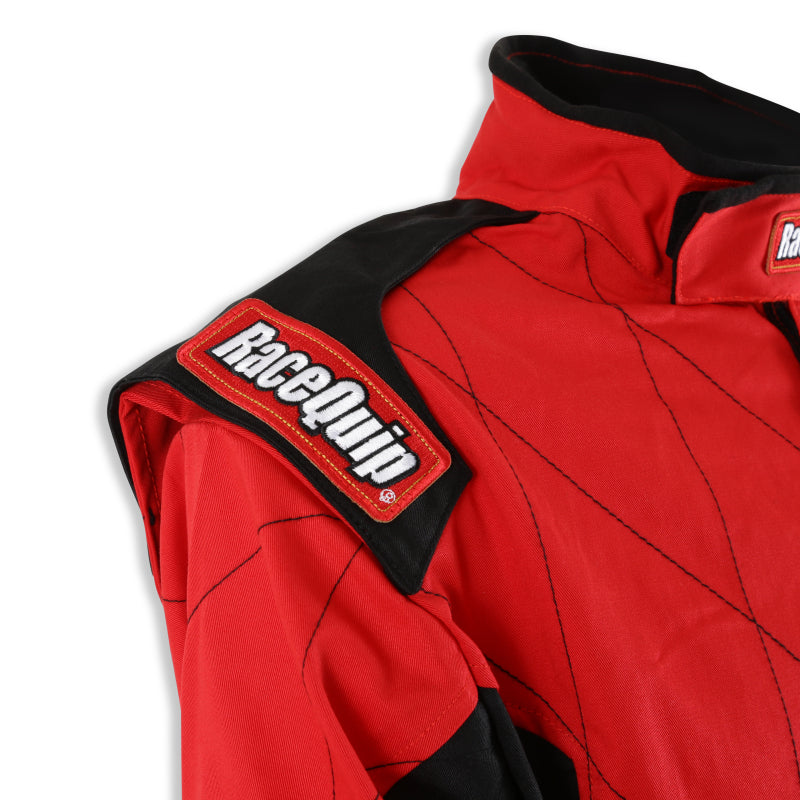 RaceQuip Red Chevron-1 Suit - SFI-1 3XL