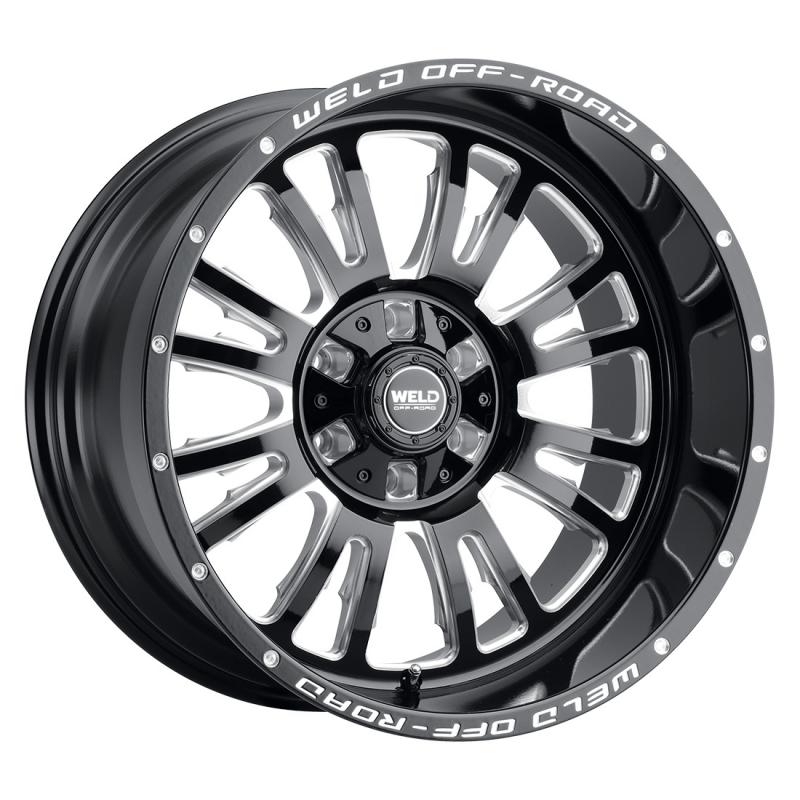 Weld Slingblade 20x9 / 6x135 / 5.75 BS / 106.1 HB - Gloss Black Milled - Non-BL Wheel