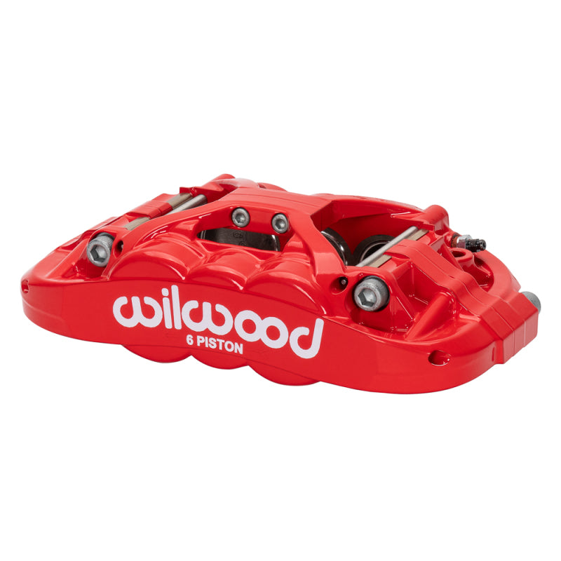 Wilwood XRS6R 1.62/1.12/1.12 1.10 Rotor L/H Caliper - Red