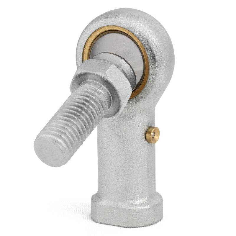 QA1 V Series 3-Pc Rod End - Female/Right Hand - 6mm Bore x M6x1.0 w/Stud - Carbon Steel
