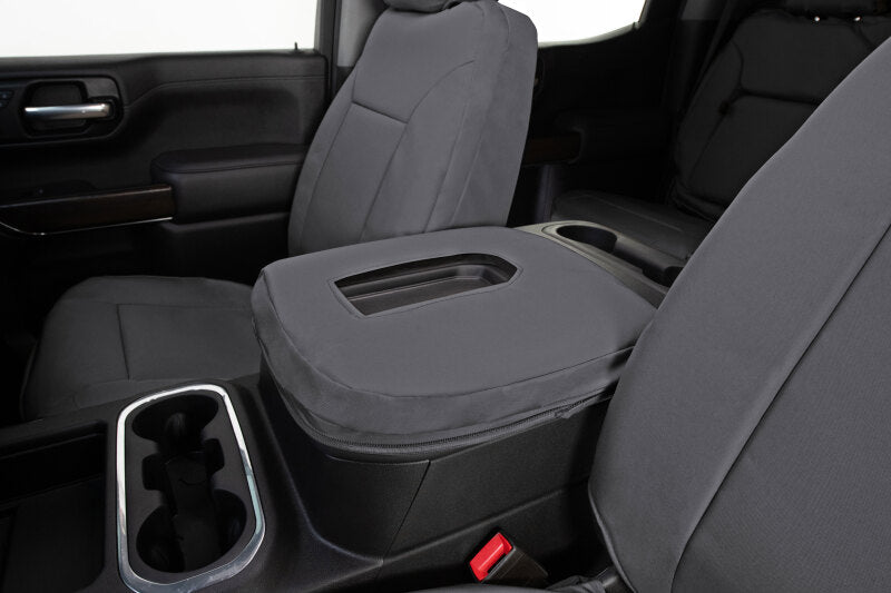 Covercraft 23-24 Chevy Colorado/GMC Endura PrecisionFit Custom Front Row Seat Covers - Silver/Silver