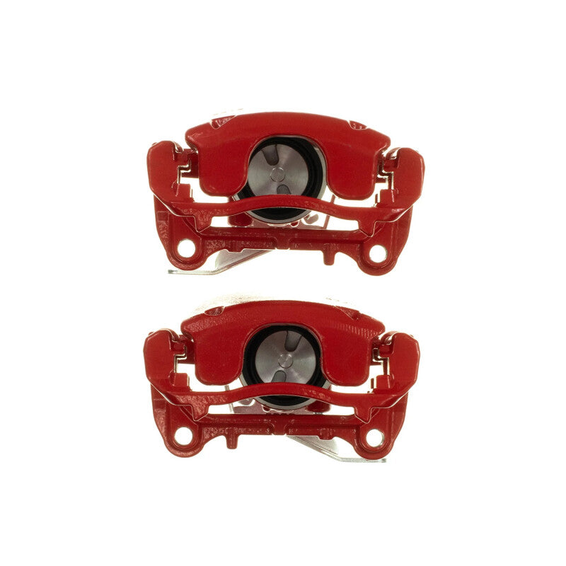 Power Stop 19-23 Ford Ranger Rear Red Caliper w/Bracket (Pair)