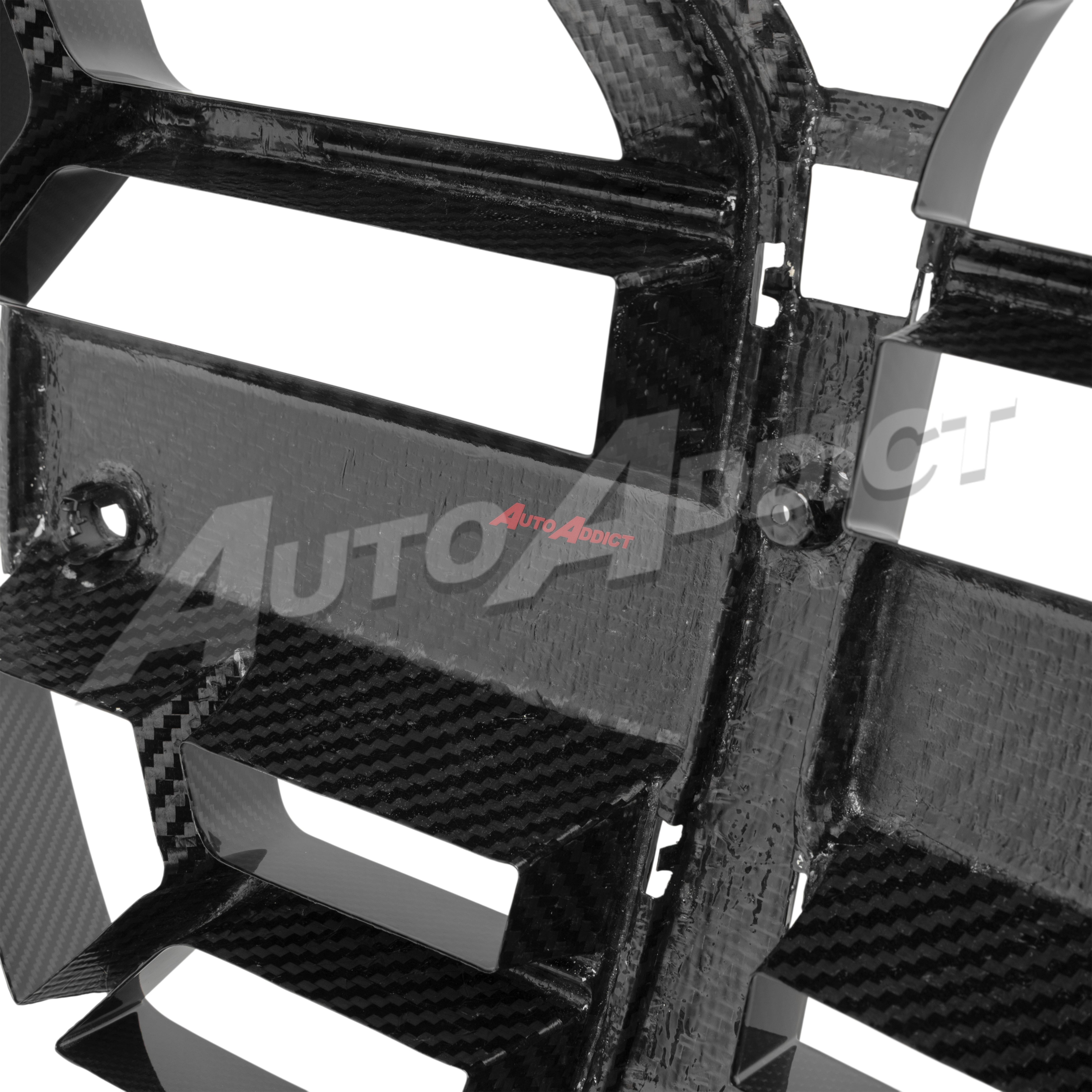 2021-2026 BMW G82 G83 M4 Dry Gloss Double Sided Carbon Fiber Lower Grill without ACC