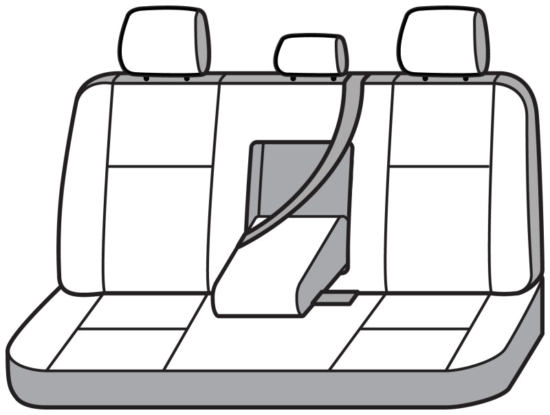Covercraft 24-26 Ford Ranger Super Crew SeatSaver Custom Seat Cover - Waterproof Black
