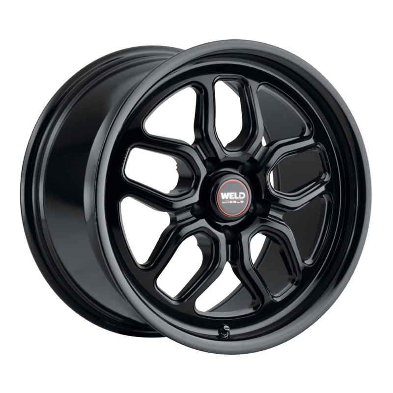 Weld Laguna Drag 18x5 / 5x114.3 / 2.09 BS / 78.1 HB - Gloss Black - Non-BL Wheel