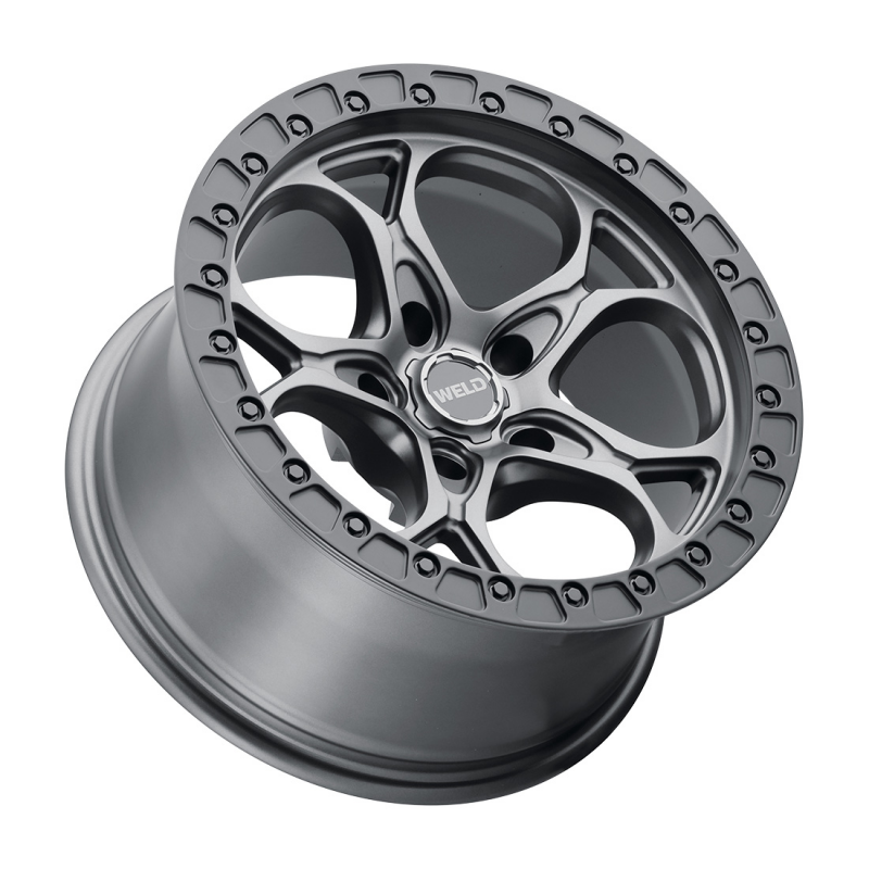Weld Ledge 20x12 / 5x127 / 4.75 BS / 71.5 HB - Satin Gunmetal - Non-BL Wheel