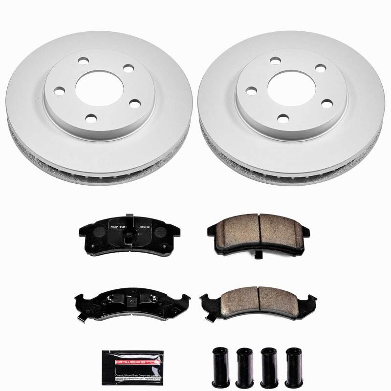 Power Stop 94-99 Buick LeSabre Front Z23 Coated Brake Kit