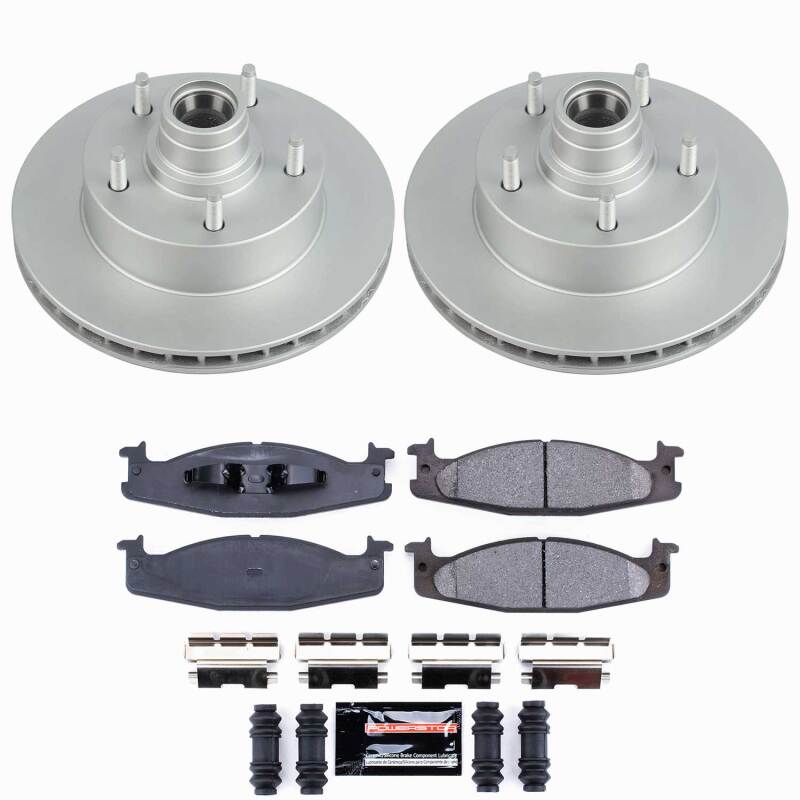 Power Stop 2003 Ford E-150 Front Z23 Coated Brake Kit