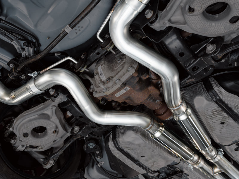 AWE 18-23 S550 Mustang GT SwitchPath Exhaust - Diamond Black Tips