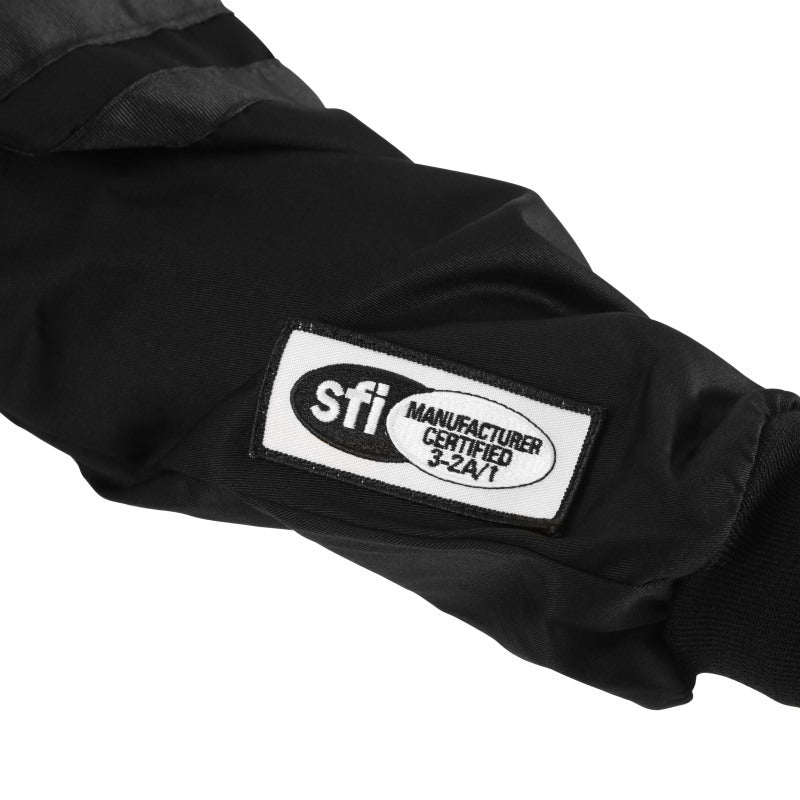 RaceQuip Black SFI-1 1-L Jacket - 5XL