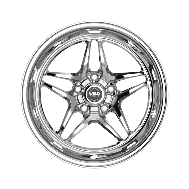 Weld S81 15x10 / 5x120.65 / 6.5 BS / 3.18 HB - Polished Center - Polished Shell - Non-BL Wheel