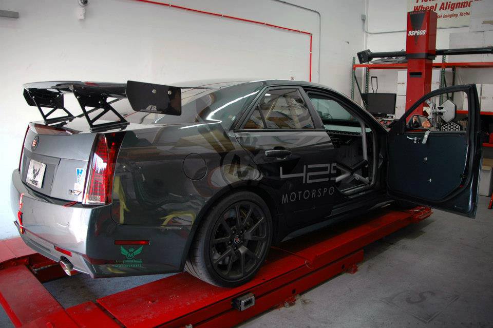 Cadillac CTS-V Sedan GTC-500 Adjustable Wing 2008-2015