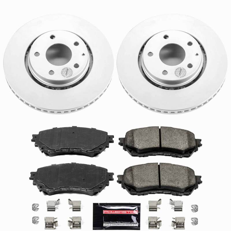 Power Stop 20-21 Mazda 6 Front Z23 Coated Brake Kit