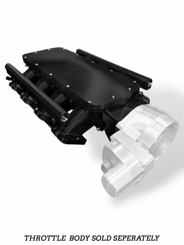 Granatelli LS 105mm Opening Billet Intake Manifold - Black