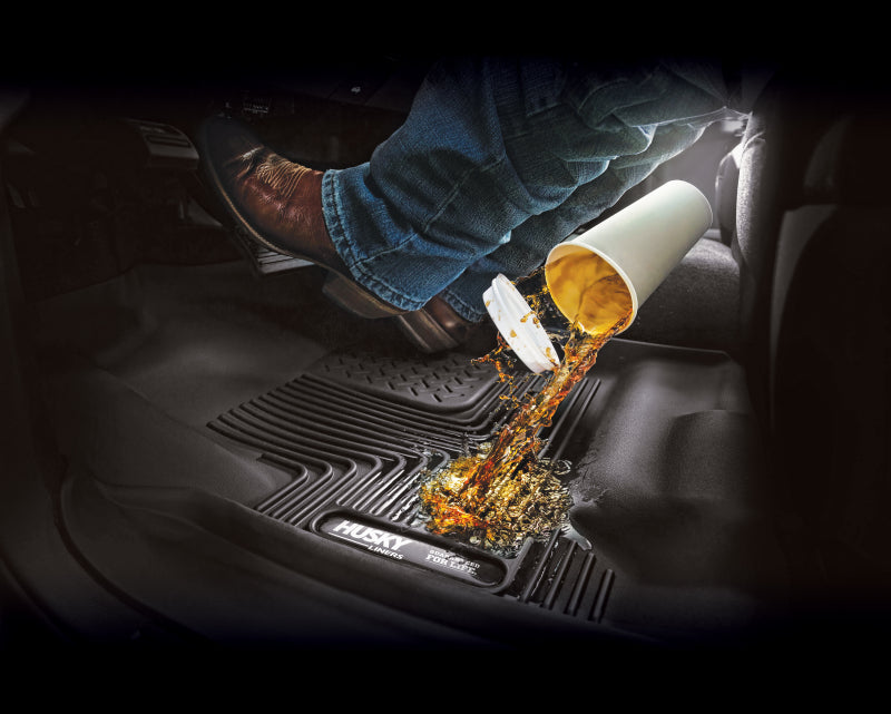 Husky Liners 2024 Ford Ranger Crew Cab X-Act Contour Front Floor Liner - Black