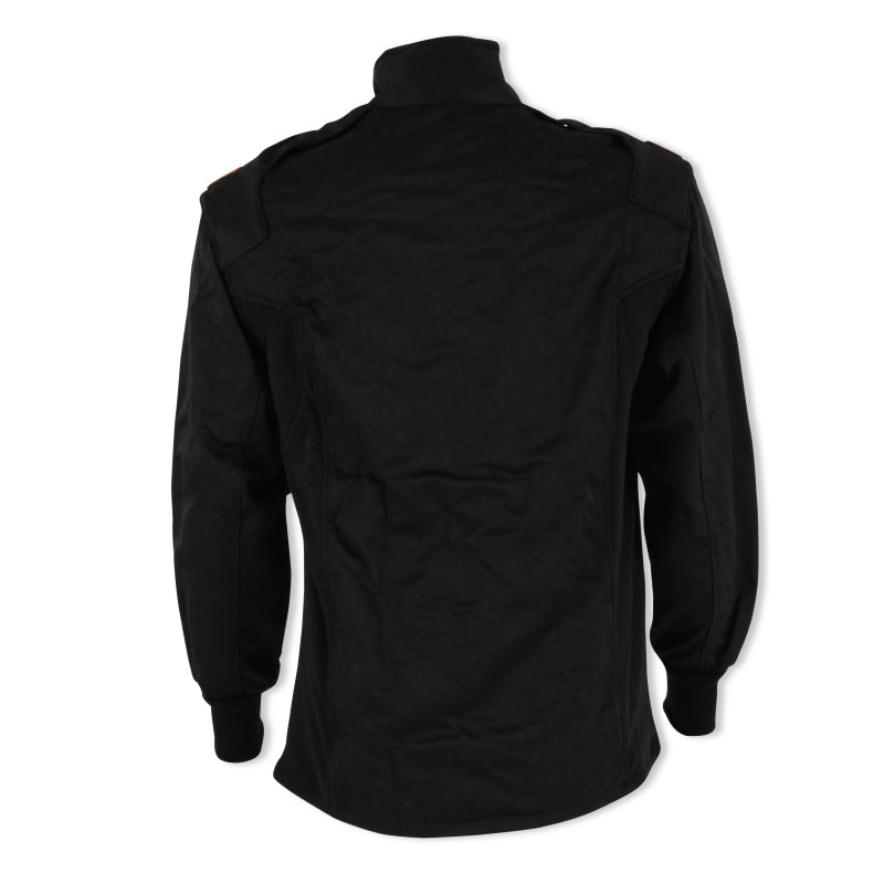 RaceQuip Black Chevron-5 Jacket SFI-5 - 3XL