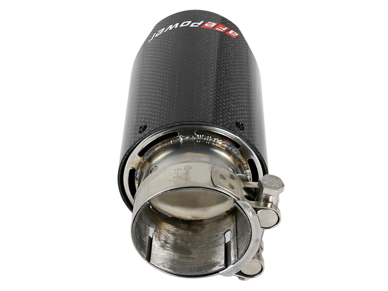 afe MACH Force-Xp Universal Exhaust Tip 2-1/2 IN Inlet x 3-1/2 IN Outlet X 7 IN L