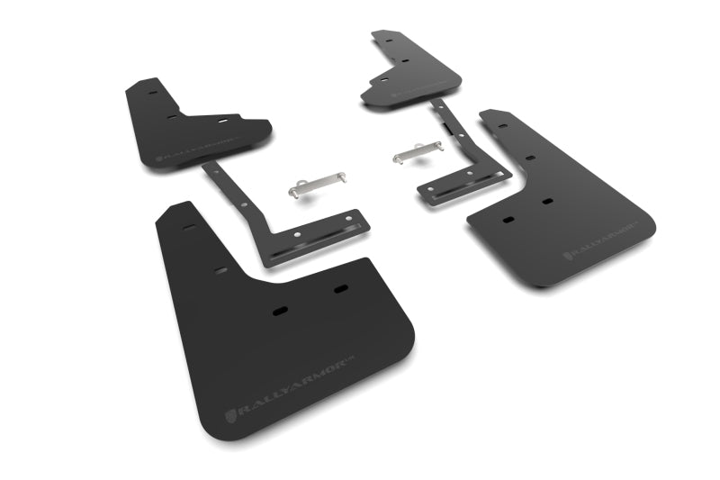 Rally Armor 2026+ Subaru Trailseeker Black UR Mud Flap w/Metallic Black Logo