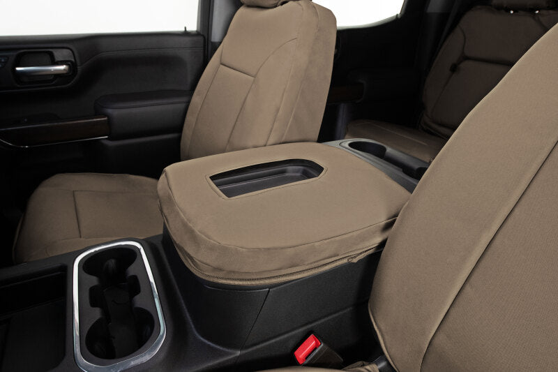 Covercraft 16-24 Chevrolet Malibu Endura PrecisionFit Custom Front Row Seat Covers - Tan/Tan