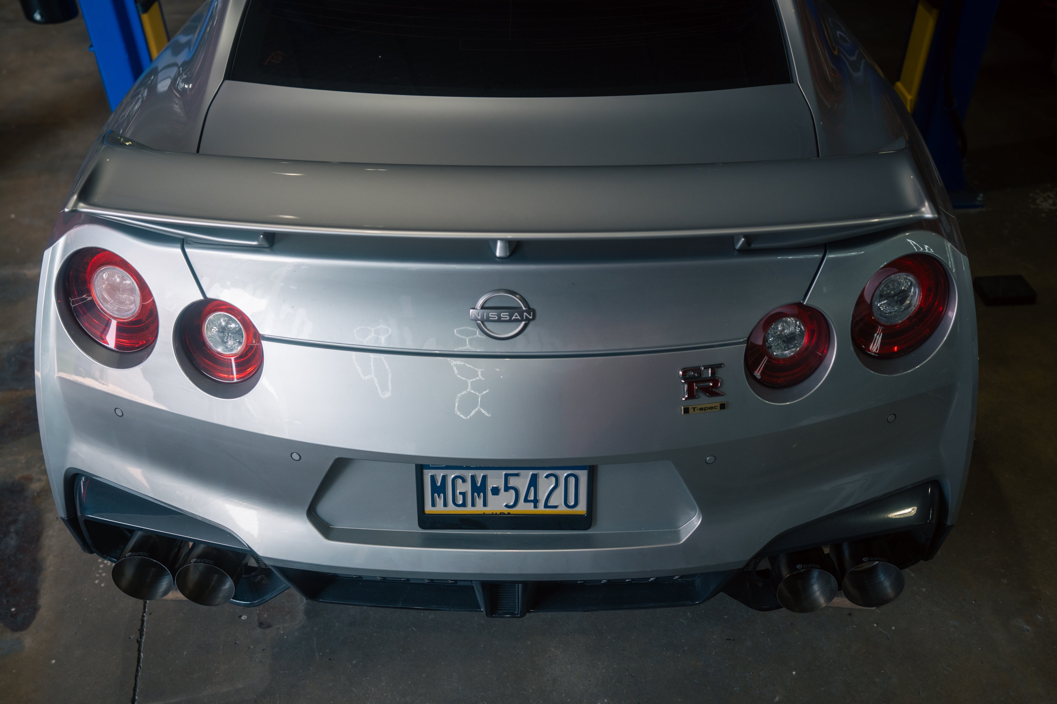 Nissan GTR R35 Valved Sport Exhaust System