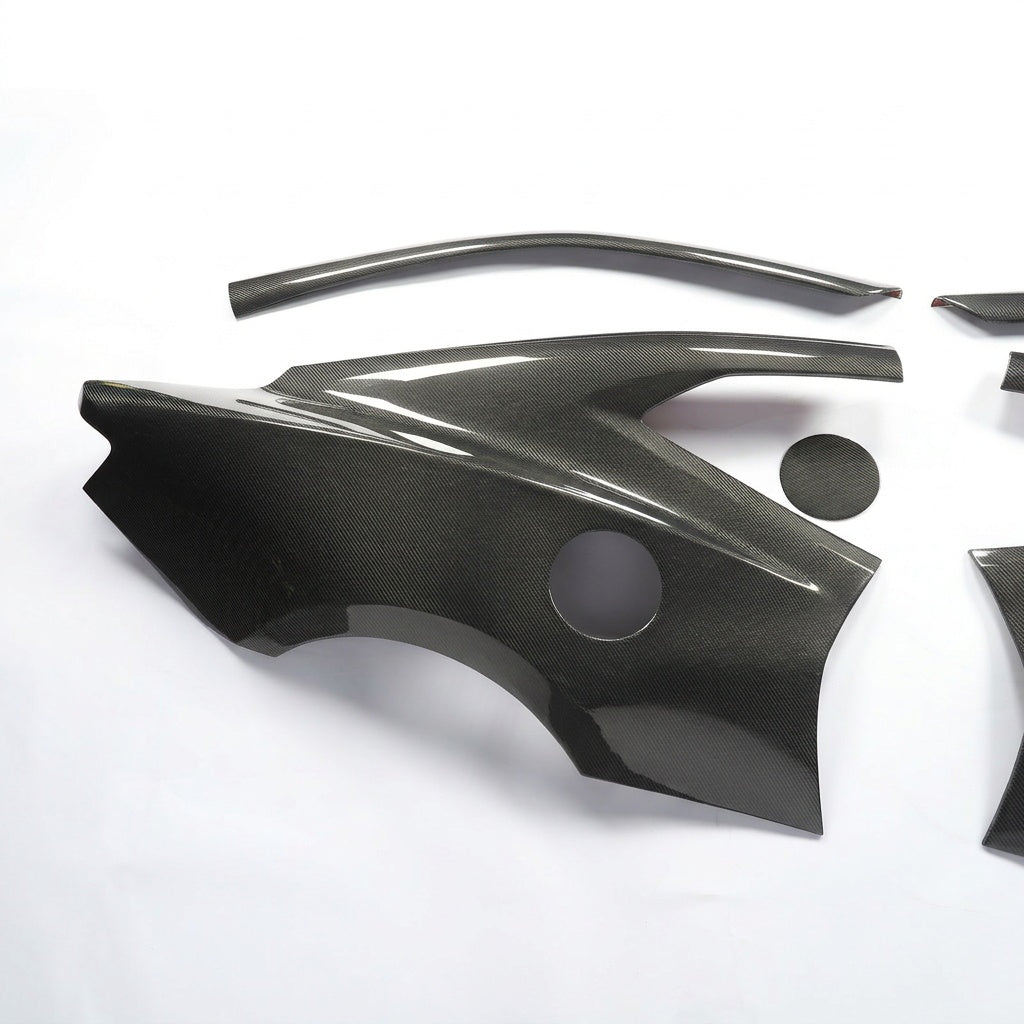2016-2025 Camaro RS/SS/ZL1 Carbon Fiber A Pillars w/ Quarter Panel 5pc Skin Blueprint