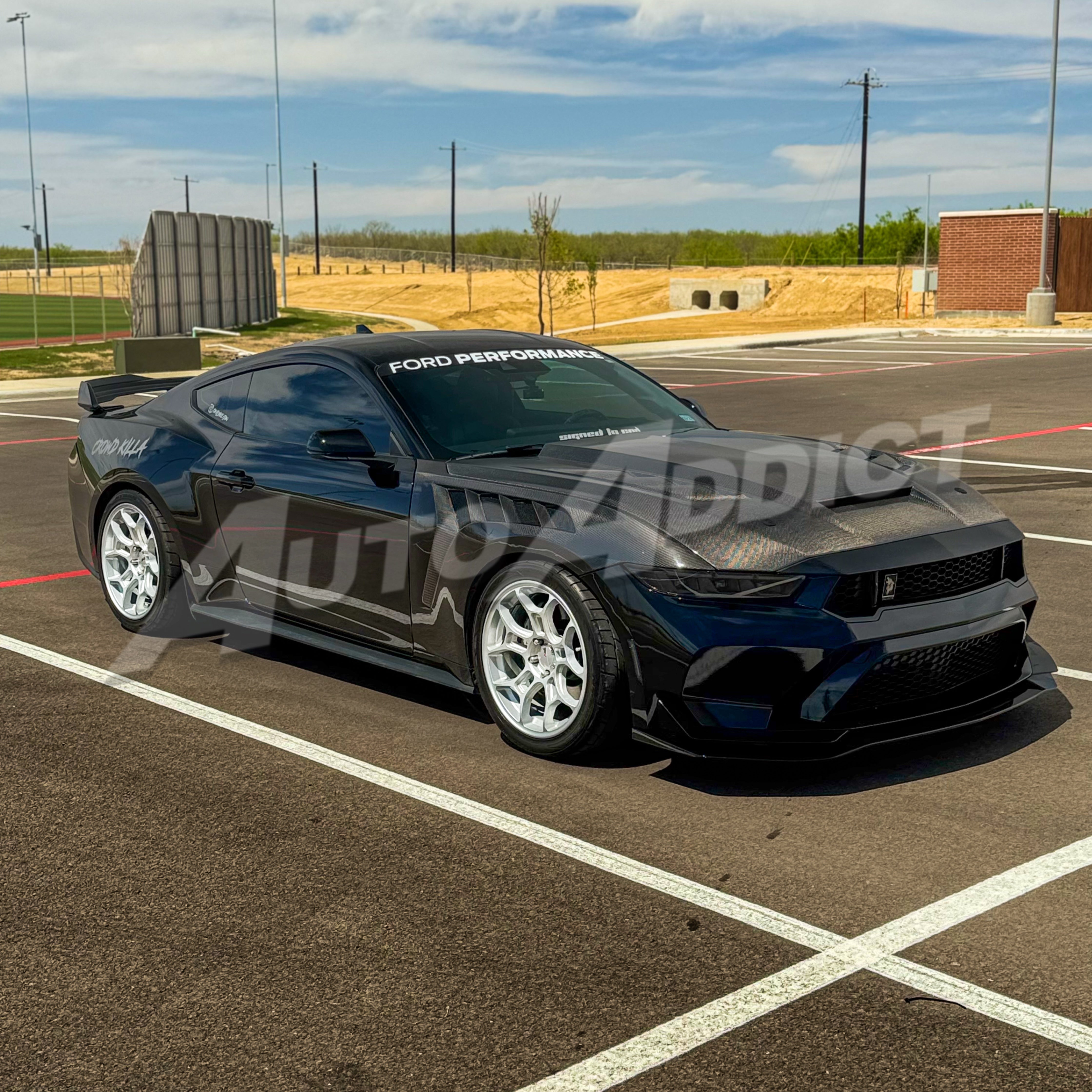 2024-2026 Mustang S650 Type-GTD Conversion Bumper Full Kit For Dark Horse/GT/EcoBoost
