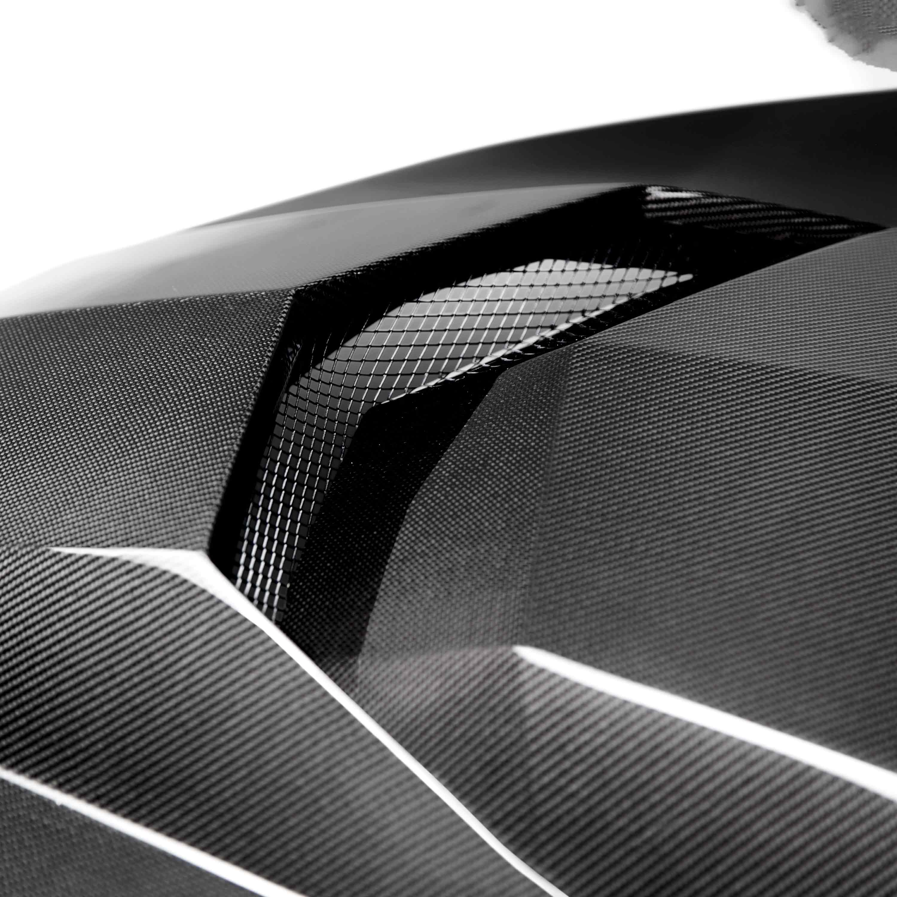 2016-2025 Camaro ZL1 Type-AZ Double Sided Full Carbon Fiber Hood