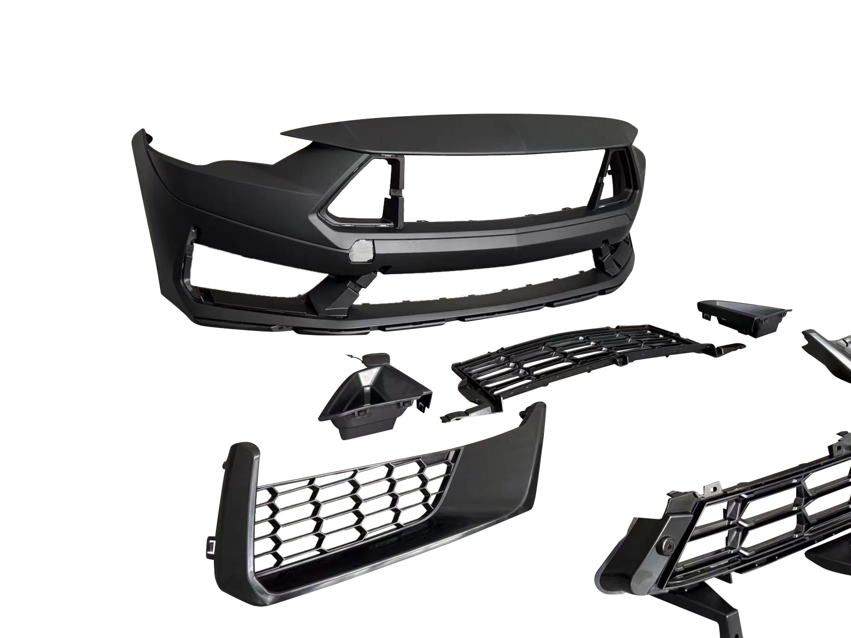 Pre-Order 2018-2023 Ford Mustang S650 Style Dark Horse Conversion Bumper Kit