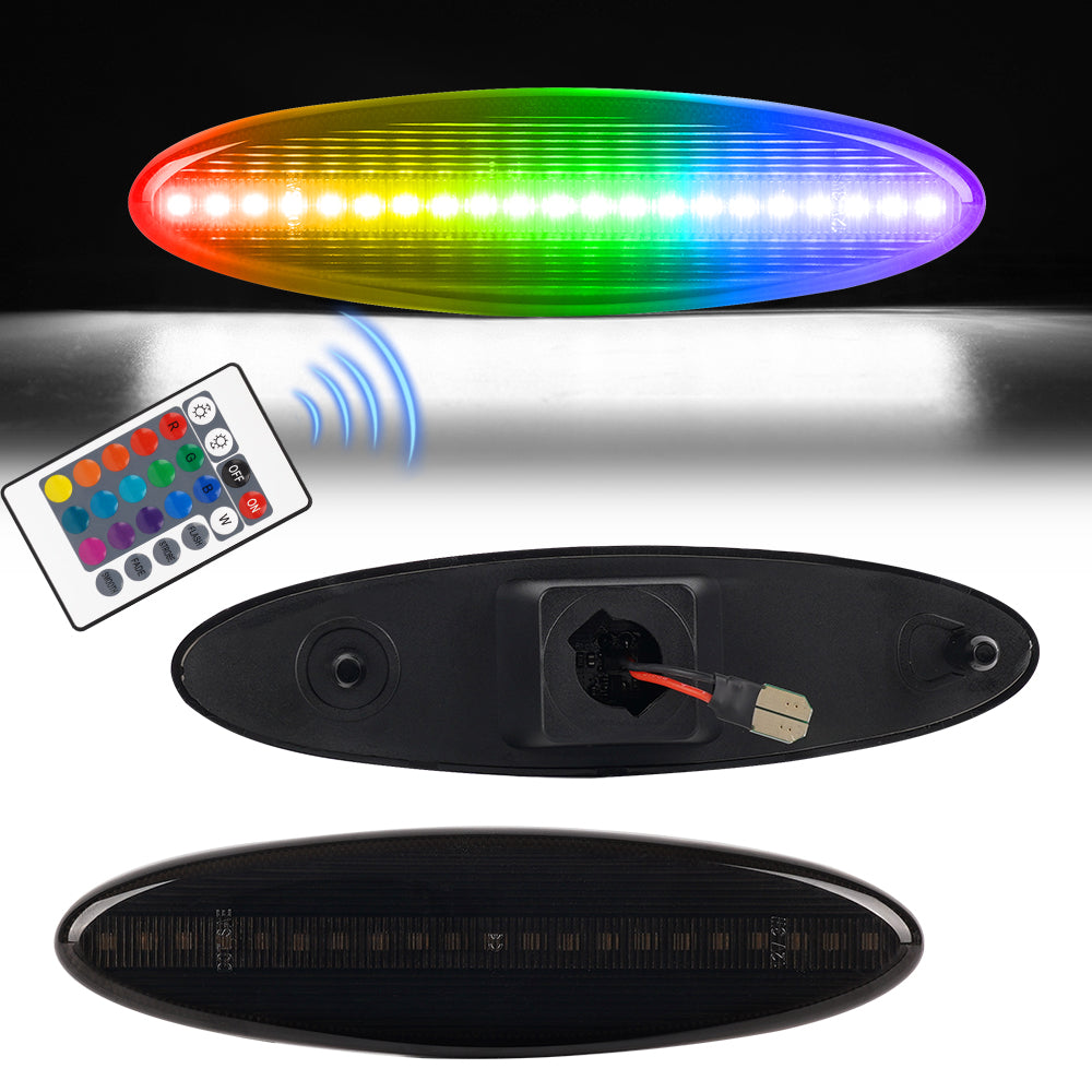 Auto Addict USA 1997-2004 Corvette RGB Rear Bumper Marker Lights