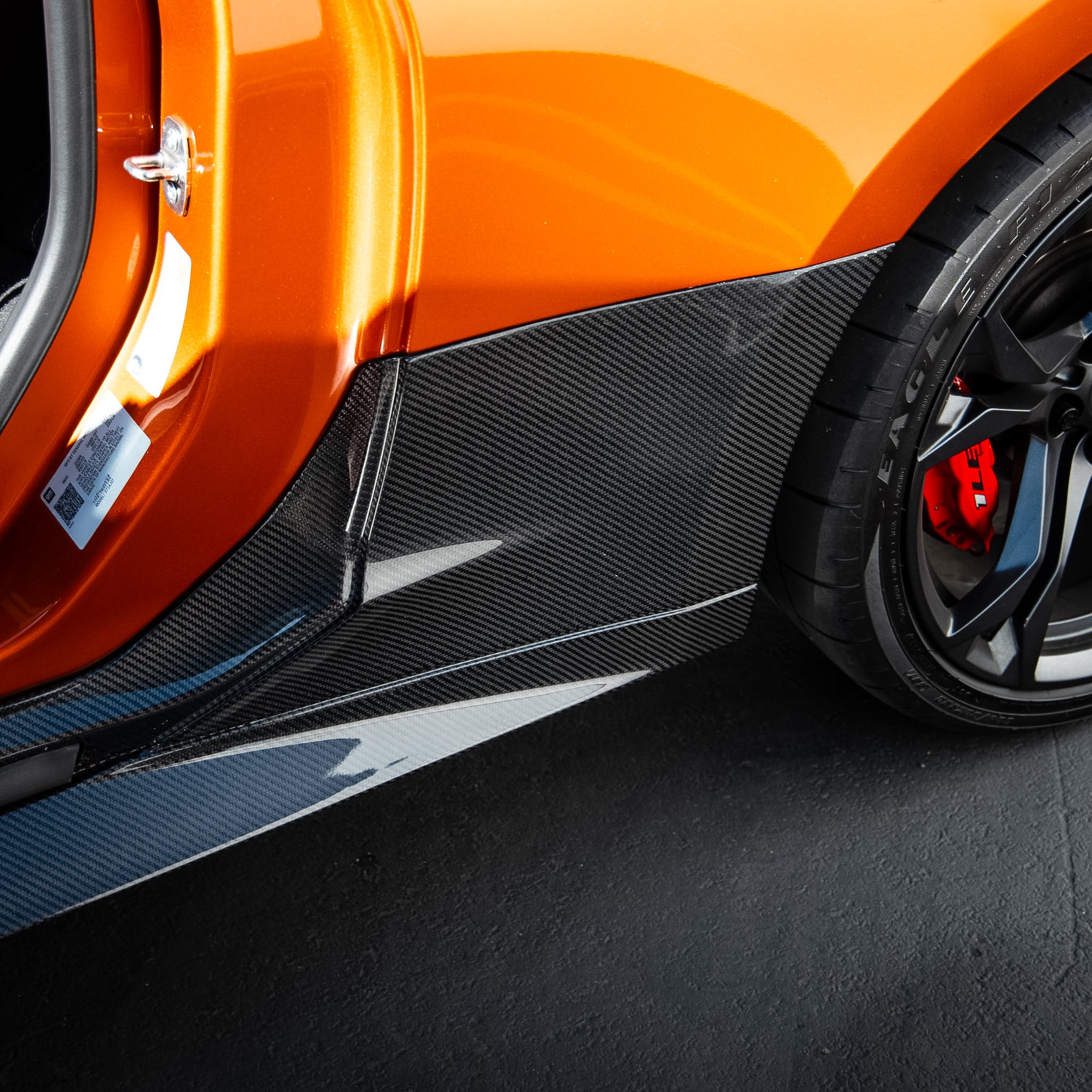 Auto Addict USA 2016–2025 Camaro SS carbon fiber side skirts performance aero upgrade