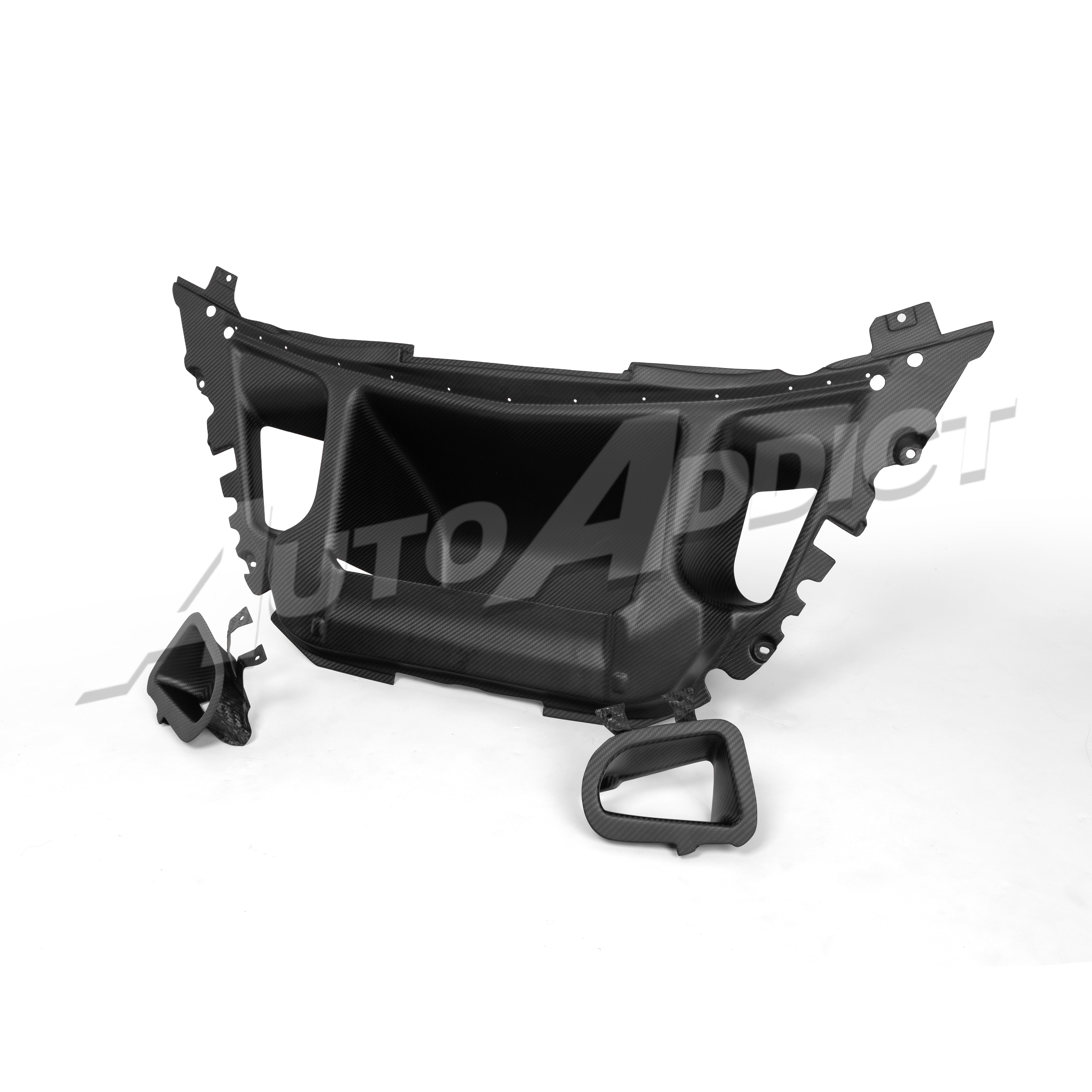 Auto Addict USA 2025 Corvette ZR1 carbon fiber hood A side gloss detail